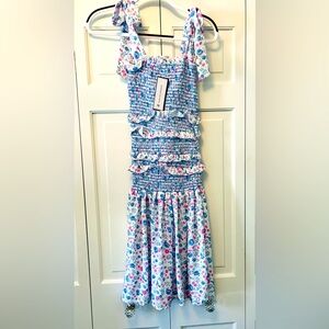 GOODNIGHT MACAROON DRESS-Size M •NWT- NEVER WORN• (LOVESHACK FANCY PRINT)
